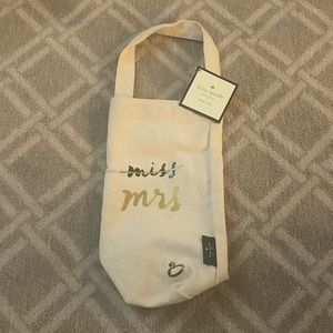 Kate Spade Miss to Mrs Wine Tote NWT